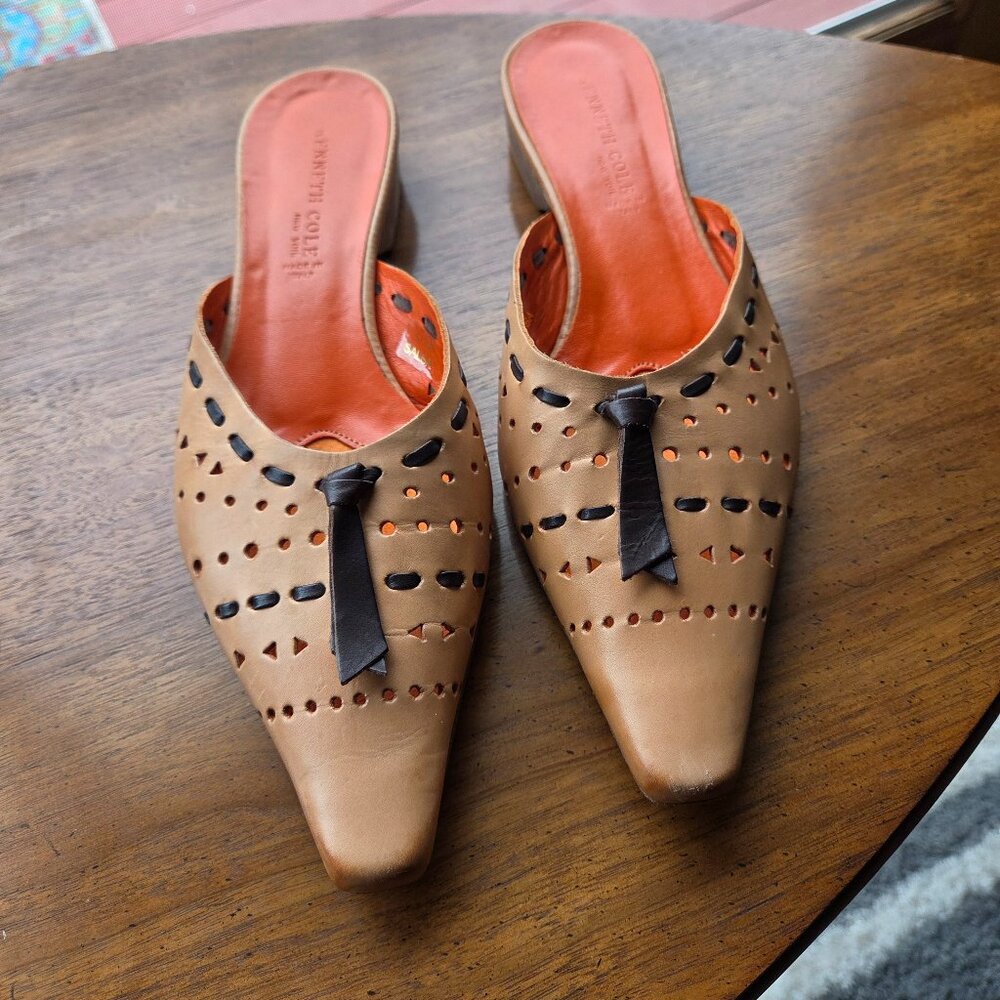 Vintage Kenneth Cole Salsa Leather Mule